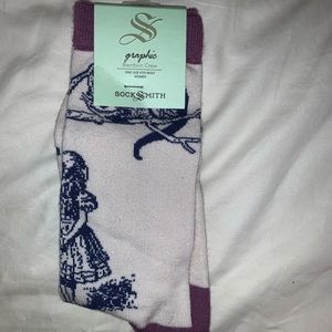 Alice in Wonderland socks